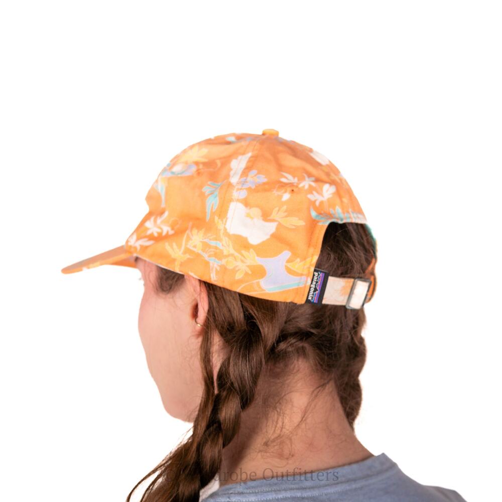 Patagonia Cream Orange Palm Surf Hat - Picture 8 of 8
